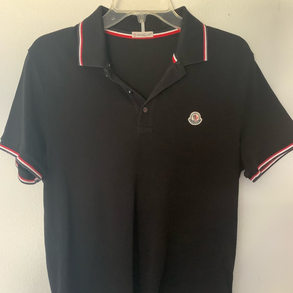 Moncler polo size small